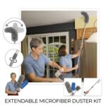 Extendable Microfiber Duster with Long Cleaning Pole