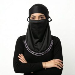 V MOTi Fancy Embellished Niqab for Women