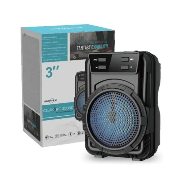 GTS 1345 3-Inch Bluetooth Portable Speaker