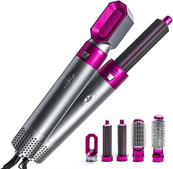 5 in 1 Hair Dryer & Volumizer Hot Air Brush