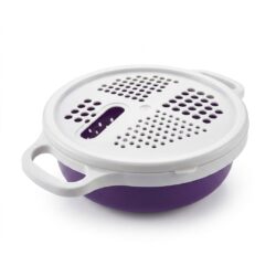 4-in-1 Multi Grater with Case & Plastic Cover