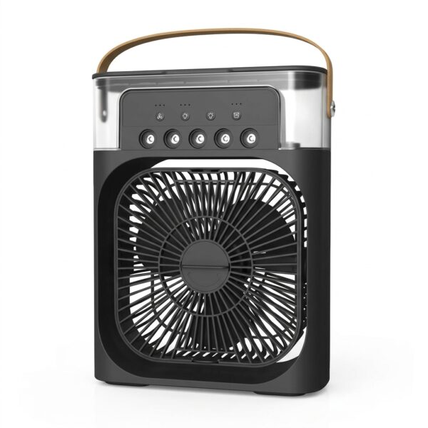 5-Hole Mist Fan Portable Air Cooler with Water Spray