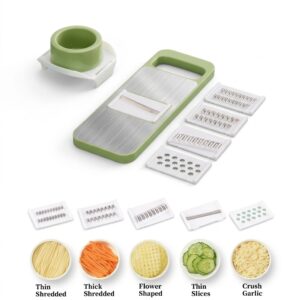 5-in-1 Stainless Steel Vegetable & Fruit Slicer