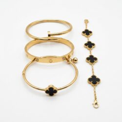 Elegant 4PC Bracelet Set for Women