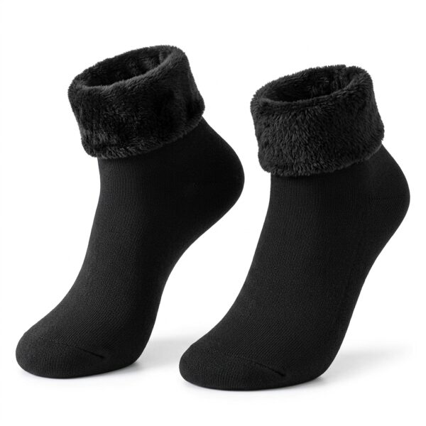 Warm Knitted Socks for Men & Women – Stretch Fabric
